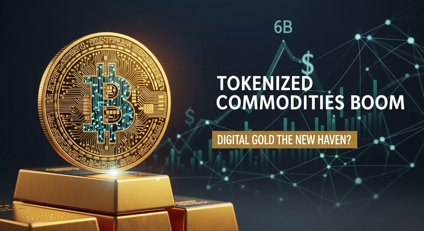 $6B tokenized commodities boom – Is digital gold the new haven