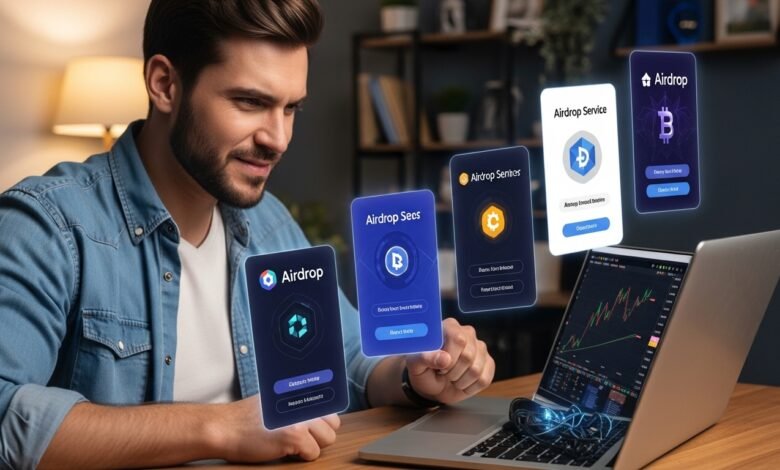 Best Airdrop Services for Crypto Investors