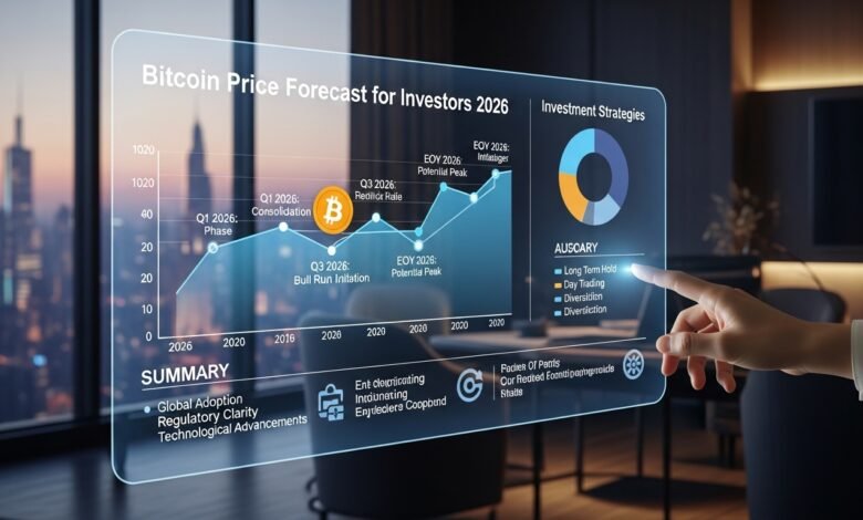 Bitcoin price forecast for investors 2026