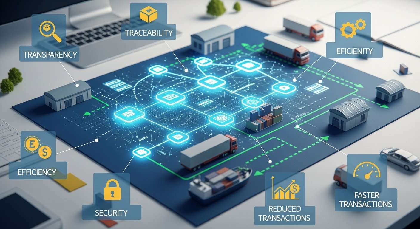 Blockchain Technology Benefits for Supply Chain Operations