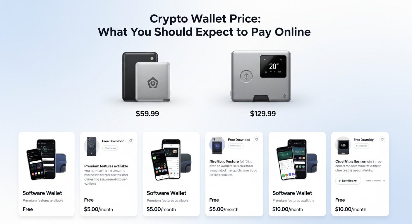 Crypto Wallet Price What You Should Expect to Pay Online