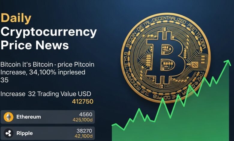 Daily Cryptocurrency Price News Bitcoin