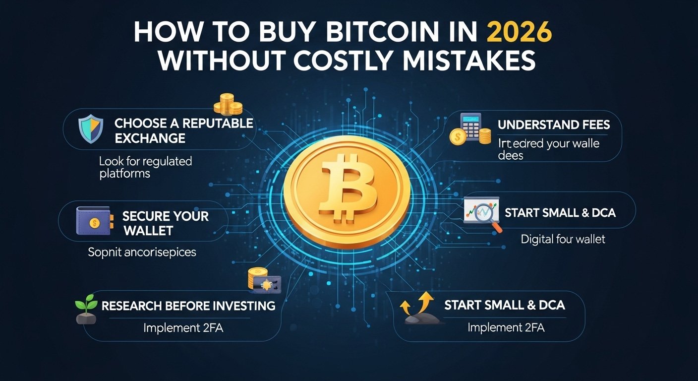 How to Buy Bitcoin in 2026 Without Costly Mistakes