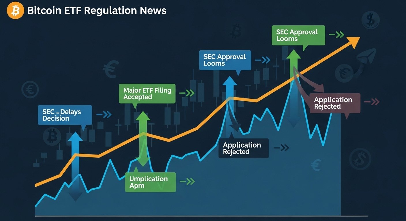 Why Bitcoin ETF Regulation News Impacts Bitcoin Price