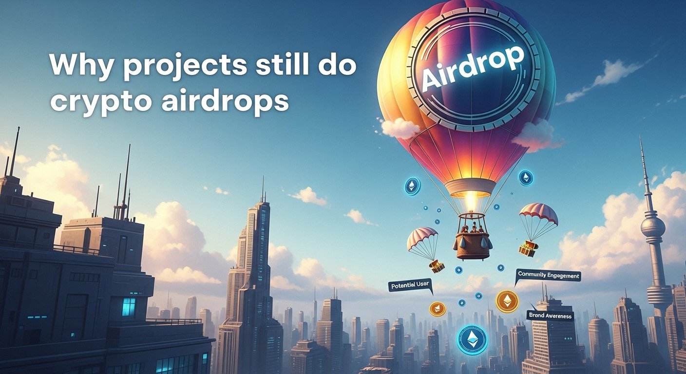 Why projects still do crypto airdrops