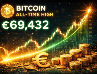 Bitcoin price Euro all time high