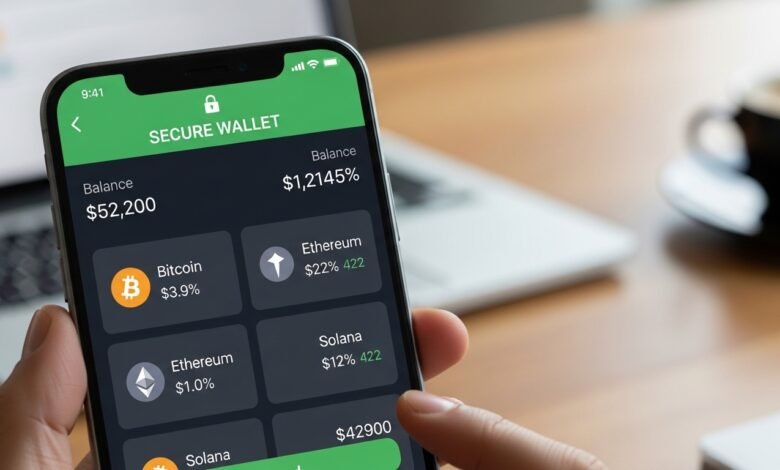 Secure Mobile Crypto Wallet for Android