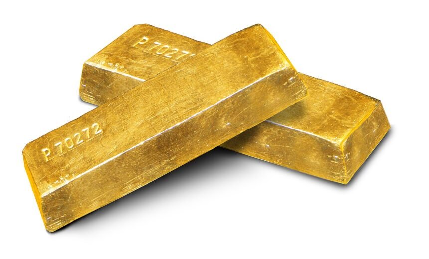 Gold ingots — the metal fell more than 6% in its steepest one-day drop since 2013