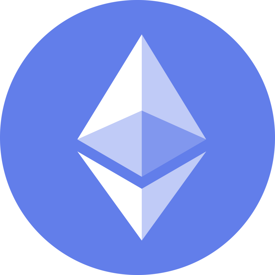 The Ethereum logo — BitMine now holds 4.95% of all ether in existence