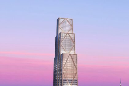 JPMorgan Chase tower at 270 Park Avenue, New York — the bank's first long-term Bitcoin forecast projects 10% annual returns